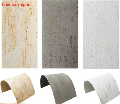 آؤٹ ڈور انڈور PU راک اسٹون موڑنے والی دیوار