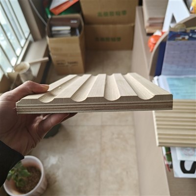 جدید ٹھوس لکڑی کی دیوار بورڈ بانسری ڈیزائن دیوار پینلنگ